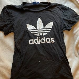 adidas, size small, black